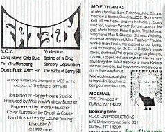 1994-02-05 - The Wetlands - New York City, NY