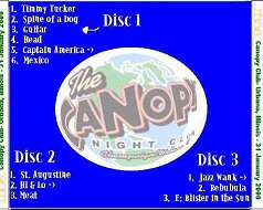 2000-01-31 - The Canopy Club - Champaign, IL