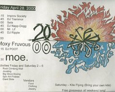 2000-04-28 - FredFest SUNY - Fredonia, NY