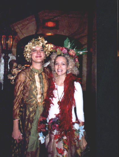 couple at Halloween 