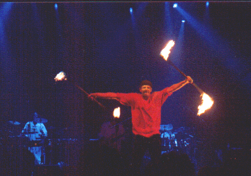 fire guy on Halloween 