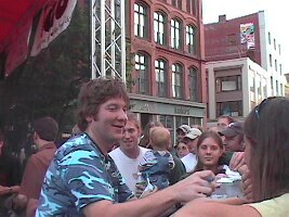 Rob after the show 7-31-03