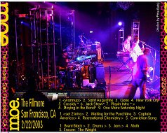 2003-02-22 - The_Fillmore - San_Francisco, CA