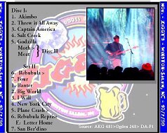 1999-10-07 - Ziggys - Winston-Salem, NC