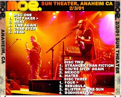 2001-02-03 - SunTheater - Anaheim, CA
