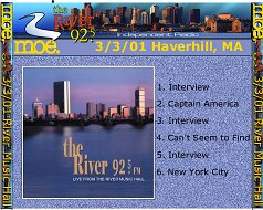 2001-03-03 - River_Music_Hall - Haverhill, MA