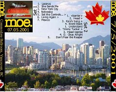 2001-07-05 - Commodore_Ballroom - Vancouver, BC