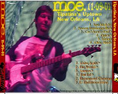 2001-11-09 - Tipatina`s - New_Orleans, LA